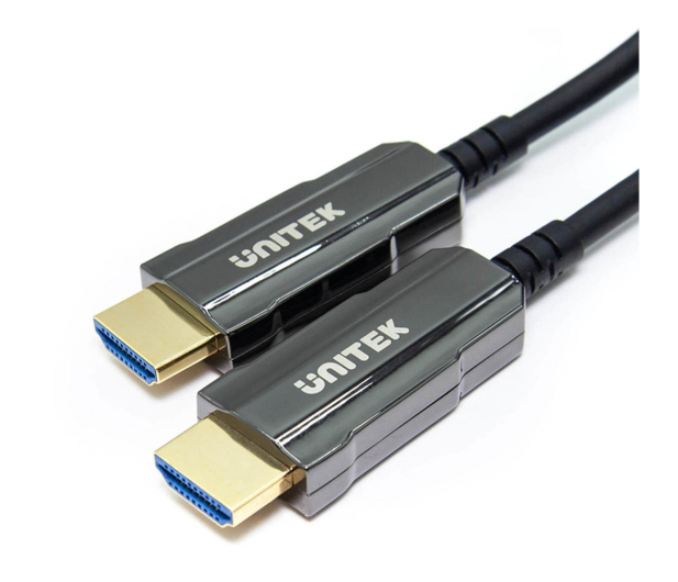 UNITEK Kabel optyczny HDMI 2.0 AOC 4K 60Hz 12 m C11072BK03-12M - 1369147 - zdjęcie 2